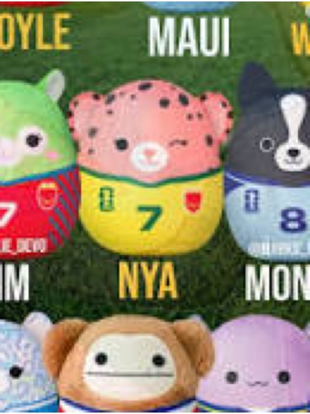 McDonald’s x FIFA World Cup “7” Nya Squishmallows Happy Meal 2026 Toy